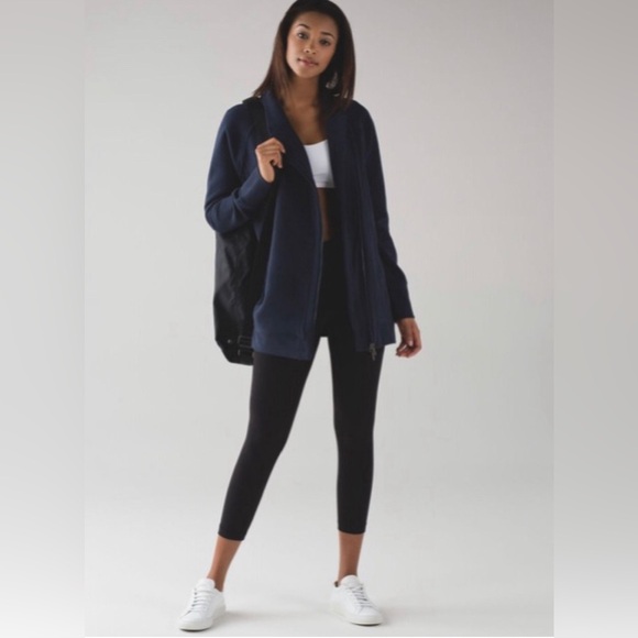 Lululemon Back To It Wrap Inkwell Black Size 6 - Picture 1 of 8